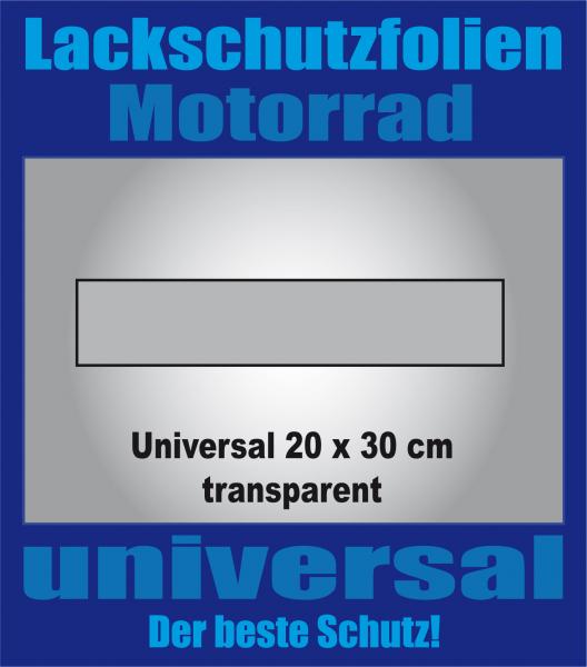 Lackschutz-Set universal 20 x 100 cm transparent